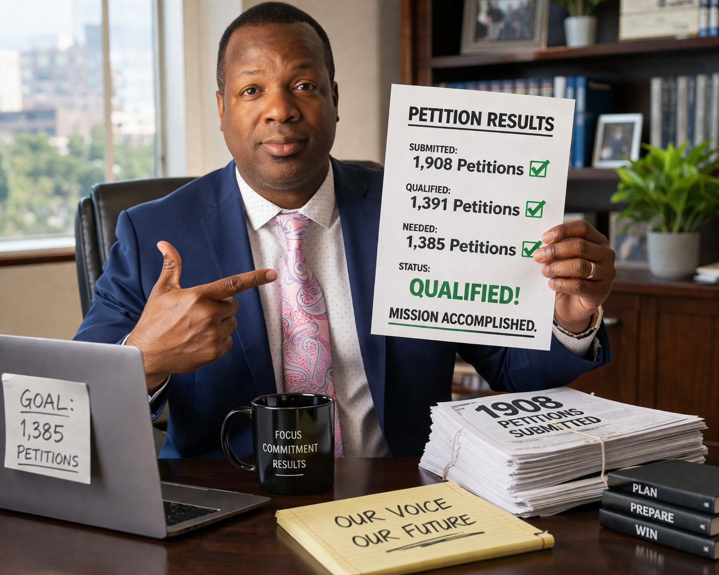 Mission accomplished, petition success announced